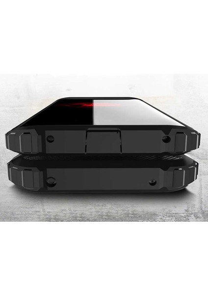 Huawei Mate 20 Pro Kılıf Armor Köşe Korumalı Çift Katman Tank Zırh Kapak (Crash)