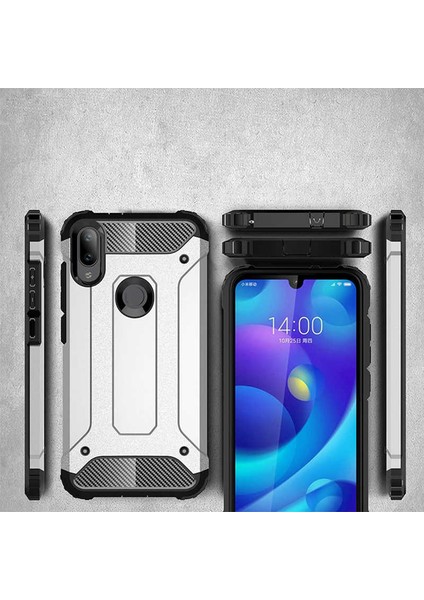 Xiaomi Mi Play Kılıf Armor Köşe Korumalı Çift Katman Tank Zırh Kapak (Crash) modelleri