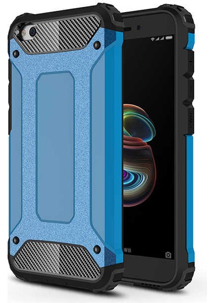 Xiaomi Redmi Go Kılıf Armor Köşe Korumalı Çift Katman Tank Zırh Kapak (Crash)