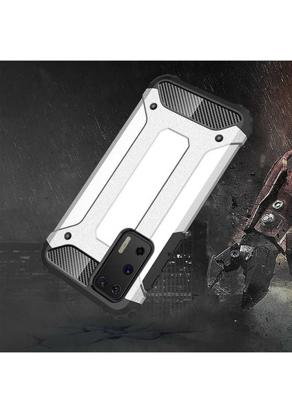 Huawei P40 Kılıf Armor Köşe Korumalı Çift Katman Tank Zırh Kapak (Crash) fırsatları