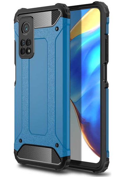 Xiaomi Mi 10T Pro 5g Kılıf Armor Köşe Korumalı Çift Katman Tank Zırh Kapak (Crash)