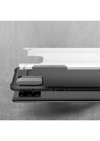 Samsung Galaxy A91 (S10 Lite) Kılıf Armor Köşe Korumalı Çift Katman Tank Zırh Kapak (Crash) fırsatları