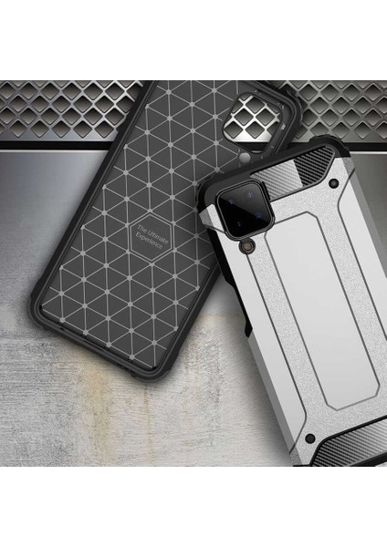 Samsung Galaxy A12 Kılıf Armor Köşe Korumalı Çift Katman Tank Zırh Kapak (Crash) fırsatları