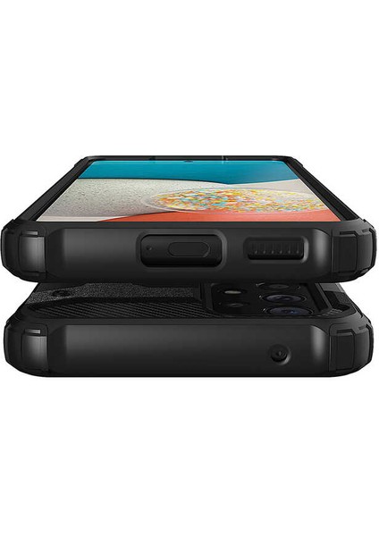 Samsung Galaxy A33 5g Kılıf Armor Köşe Korumalı Çift Katman Tank Zırh Kapak (Crash)