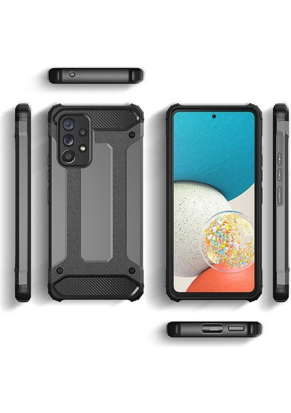 Samsung Galaxy A33 5g Kılıf Armor Köşe Korumalı Çift Katman Tank Zırh Kapak (Crash)