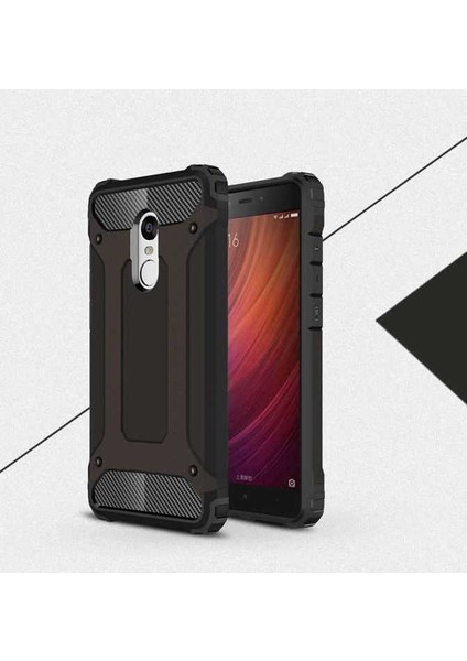 Xiaomi Redmi 5 Kılıf Armor Köşe Korumalı Çift Katman Tank Zırh Kapak (Crash)