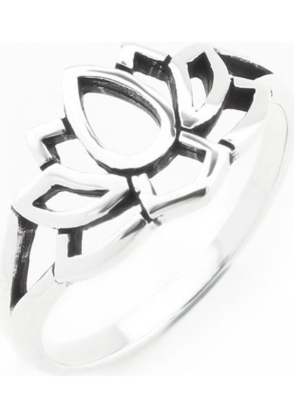 Gümüş Bayan Yüzük Oksitli Yüzük