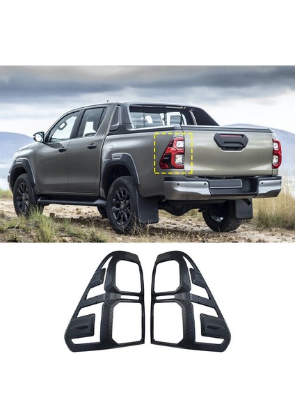 Stop Çerçevesi Siyah Toyota Hilux 2015+2019 Uyumludur