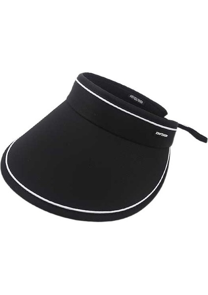 Büyük Saçak Boş Üst Güneş Şapkası Plaj Tatil Güneş Şapkası Kadın (Yurt Dışından)