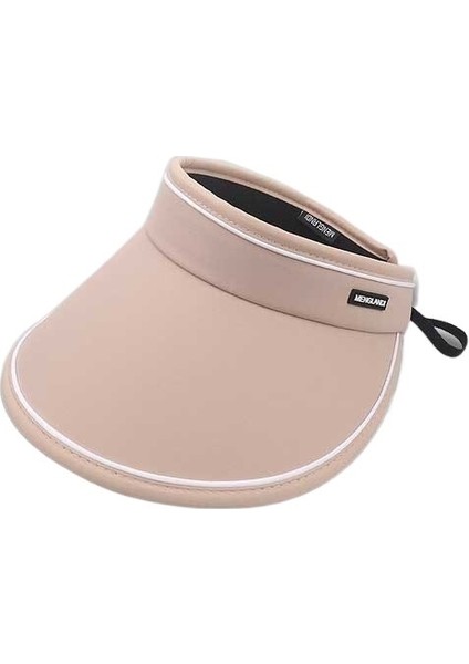 Büyük Saçak Boş Üst Güneş Şapkası Plaj Tatil Güneş Şapkası Kadın (Yurt Dışından)