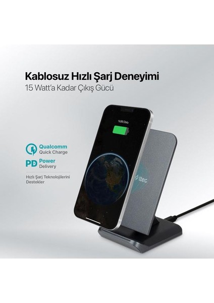 Aircharger Up Kablosuz Hızlı Şarj Aleti