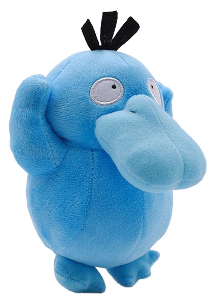 Yimei 15 cm Pokemon Küçük Mavi Farklı Renk Ördeğe Kadar Sevimli Ördeğe Kadar Küçük Sarı Ördek Peluş Bebek (Yurt Dışından)