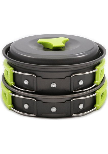 9 Parça Piknik Tencereleri Kamp Tencereleri Outdoor Tencere Seti (Yurt Dışından) modelleri