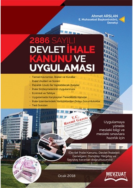 2886 Sayılı Devlet Ihale Kanunu (Ciltli ) - Ahmet Arslan