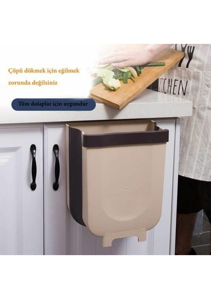 Portatif Katlanabilir Askılı Sihirli Çöp Kutusu modelleri