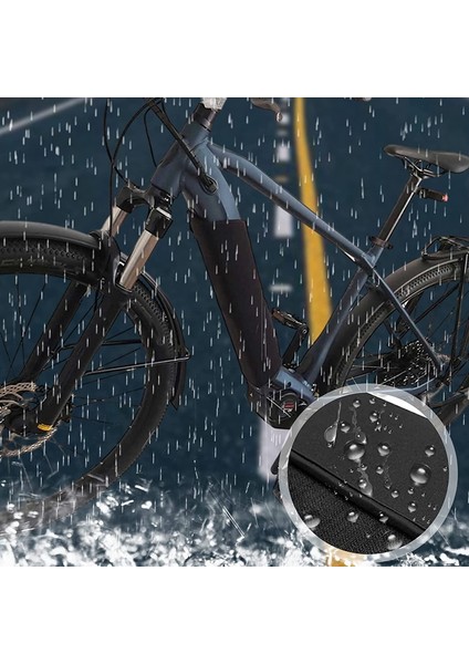 Ebike Lithium Batarya Güncelleme Elastik Neoprene Dustproof Anti-Cover Bicycle Accessories (Yurt Dışından) fırsatları