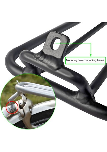 360 Standard Rear Rack Bicycle Shelf Accessories Için Bisiklet Standart Rack (Yurt Dışından) modelleri