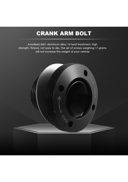 Sram Için Yeni /road Dub Crank Arm Bolt /M30 Alloy Self Extraction, Screw Tool (Yurt Dışından) fırsatları