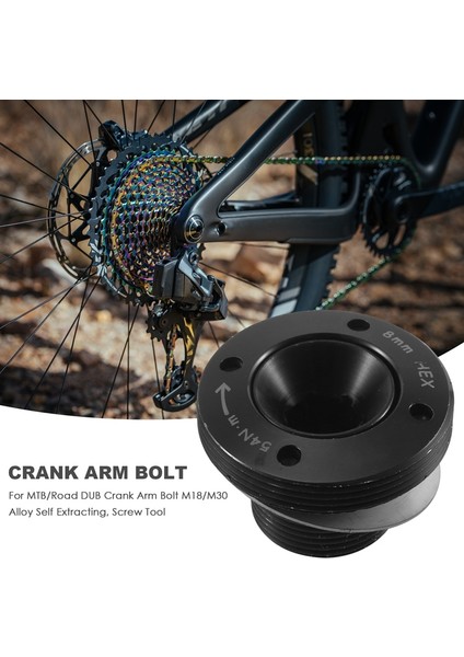 Sram Için Yeni /road Dub Crank Arm Bolt /M30 Alloy Self Extraction, Screw Tool (Yurt Dışından) indirimleri