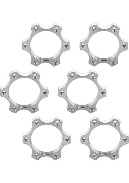 6 Pcs Bicycle Bike Freewheel Threaded Disk Disc Aluminium Alloy Brake 44MM Disk Disk Breke Flange Adapter (Yurt Dışından)