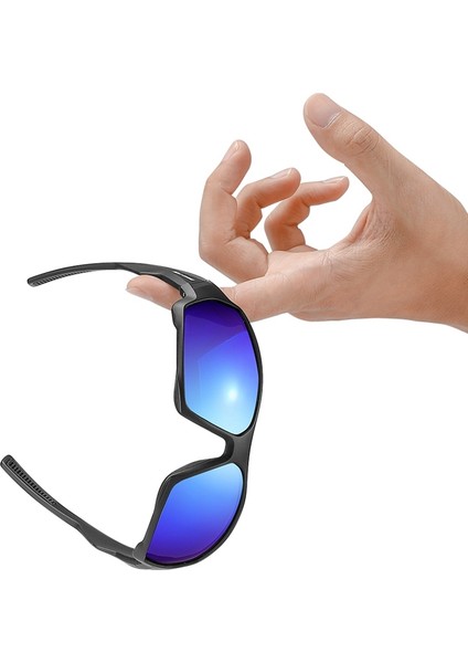 Polarized Road Bike Cycling Eyewears Cycling Sun Glasses Mountain Bicycle Cycling Goggles,silver (Yurt Dışından) fırsatları