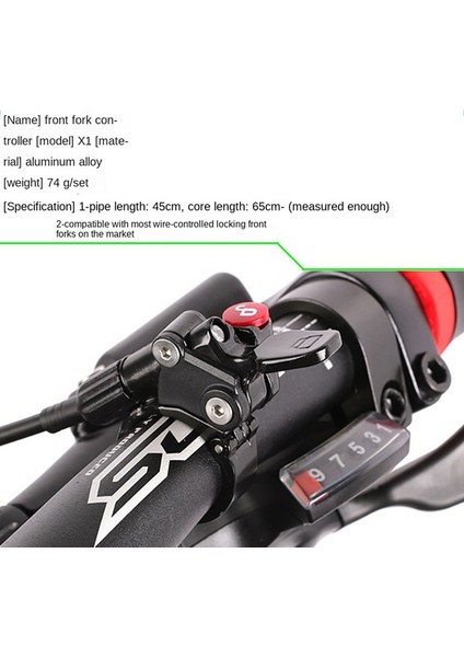 Bicycle Dropper Seatpost Motor Seatpost Dropper Remote For 22.2mm Bike And Road Bicycle Handlers Bicycle Accessories (Yurt Dışından) fiyatları