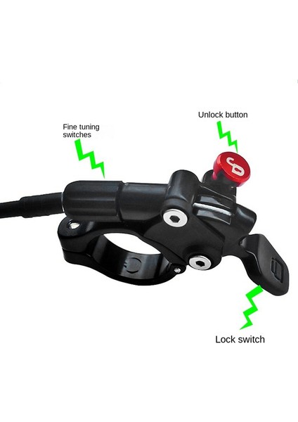 Bicycle Dropper Seatpost Motor Seatpost Dropper Remote For 22.2mm Bike And Road Bicycle Handlers Bicycle Accessories (Yurt Dışından) fırsatları