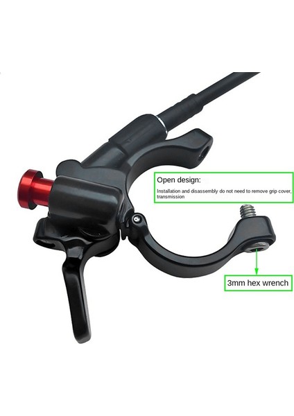 Bicycle Dropper Seatpost Motor Seatpost Dropper Remote For 22.2mm Bike And Road Bicycle Handlers Bicycle Accessories (Yurt Dışından) indirimleri