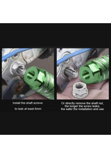 4 Pcs Aluminum Alloy Bike Pegs Pedal Fit 3/8 Inch Axles Bicycle Back Pedals (Yurt Dışından) modelleri