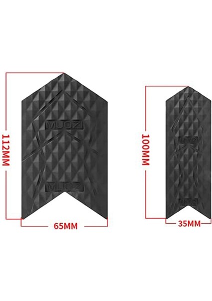 5pcs Motor Frame Guard Protecter, Bicycle Chainstay Protection Sticker Silicone Anti Scratch Frame Pad, Green (Yurt Dışından) fiyatları