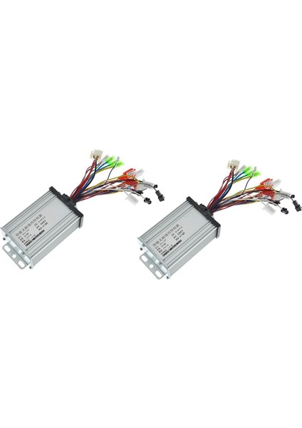2x 36V 350W E-Bisikleti Brushless Kontrolleyici 6 Tüp Elektrik Bisikleti Skuter Hızlı Akıllı Iki Motor Bölümü (Yurt Dışından)