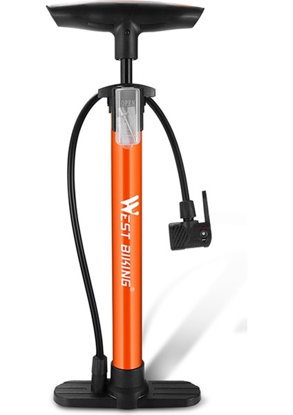 160PSI Motor Floor Pump High Pressure Cycling Pump Air Inflator Presta Valve Road Bicycle Tire Pump,a (Yurt Dışından)