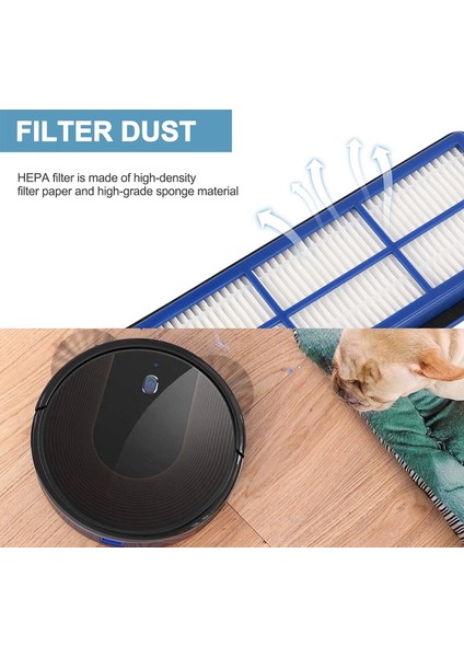 Için Robovac 11S Max, Robovac G30- 13PCS Değiştirme Tırçası Süzgücü (Yurt Dışından) modelleri