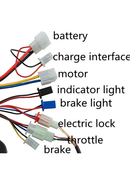 Elektrik Bicycle Accessories 36V 500W Kontrolleyici ve Throttle Screw Motor Kontrolleyici Elektrik Bicycle E-Bicikle (Yurt Dışından) fiyatları