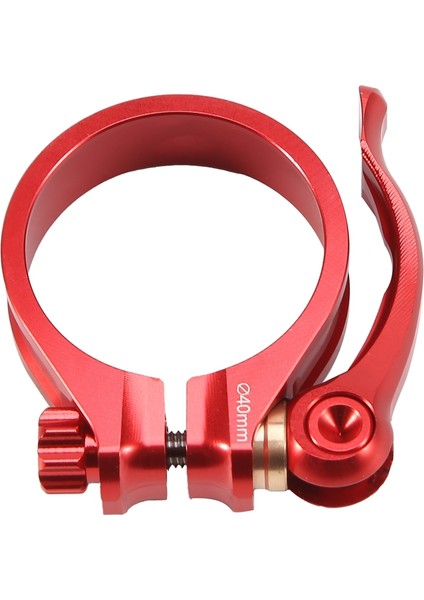 40MM Bisiklet Sele Direği Kelepçesi Sele Borusu Hızlı Bırakma Bisiklet Aksesuarları Için Katlanır Bisiklet, Kırmızı (Yurt Dışından) indirimleri