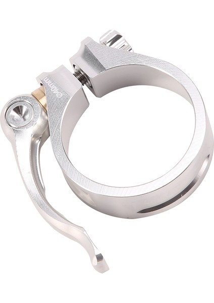 40MM Bisiklet Sele Direği Kelepçesi Sele Borusu Hızlı Bırakma Bisiklet Aksesuarları Için Katlanır Bisiklet, Gümüş (Yurt Dışından)