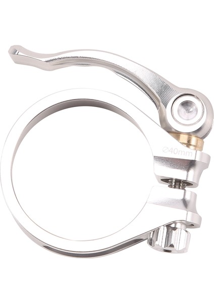 40MM Bisiklet Sele Direği Kelepçesi Sele Borusu Hızlı Bırakma Bisiklet Aksesuarları Için Katlanır Bisiklet, Gümüş (Yurt Dışından) fiyatları