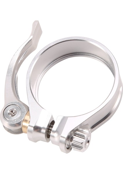 40MM Bisiklet Sele Direği Kelepçesi Sele Borusu Hızlı Bırakma Bisiklet Aksesuarları Için Katlanır Bisiklet, Gümüş (Yurt Dışından) modelleri