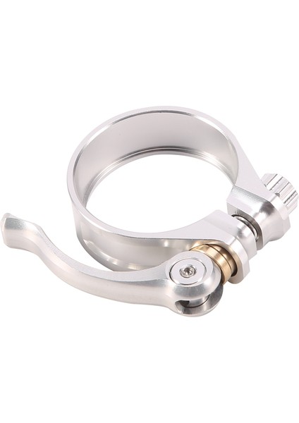 40MM Bisiklet Sele Direği Kelepçesi Sele Borusu Hızlı Bırakma Bisiklet Aksesuarları Için Katlanır Bisiklet, Gümüş (Yurt Dışından) fırsatları