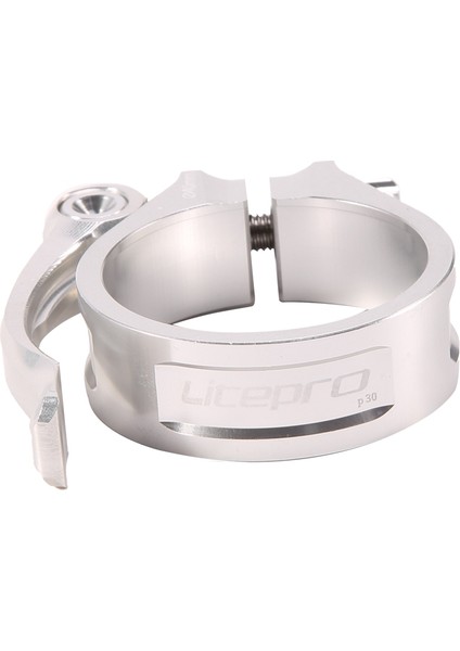 40MM Bisiklet Sele Direği Kelepçesi Sele Borusu Hızlı Bırakma Bisiklet Aksesuarları Için Katlanır Bisiklet, Gümüş (Yurt Dışından) indirimleri