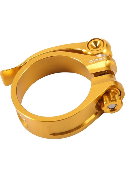 40MM Bisiklet Sele Direği Kelepçesi Sele Borusu Hızlı Bırakma Bisiklet Aksesuarları Için Katlanır Bisiklet, Altın (Yurt Dışından)