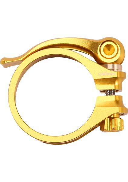 40MM Bisiklet Sele Direği Kelepçesi Sele Borusu Hızlı Bırakma Bisiklet Aksesuarları Için Katlanır Bisiklet, Altın (Yurt Dışından)