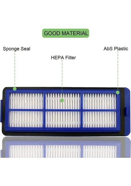 Yan Tırçaklar Hepa Süzgücü Robovac 11S Max 15C Max Robot Vacuum Temizleyici Işleticileri Için Uyumlu (Yurt Dışından) fırsatları