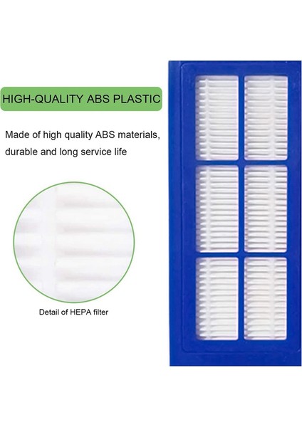 Yan Tırçaklar Hepa Süzgücü Robovac 11S Max 15C Max Robot Vacuum Temizleyici Işleticileri Için Uyumlu (Yurt Dışından) indirimleri