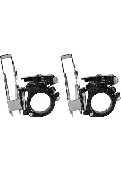 Wake 2 Adet Ön Bisiklet Attırıcıları Ön Attırıcılarda 3 Hızlı Kelepçe Kelepçe Boyutunu Ayarlama ile Üst ile Uyumlu 31.8mm 34.9mm (Yurt Dışından)