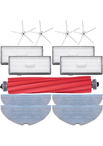 S7 T7S Plus Vakuum Temizleyici Işleticileri Için Uyumlu Ana Tırçak Yanı Tırçası Bırçası Hepa Filteri (Yurt Dışından)