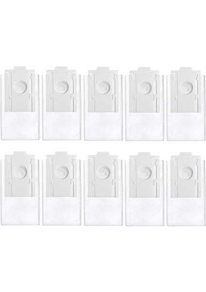 10PCS Dust Bags Replacement Için - RDB95 Jet Bot+ Jet Bot Aı+ Robot Vacuum Temiz Istasyonu Aksesörleri Bölümler (Yurt Dışından)