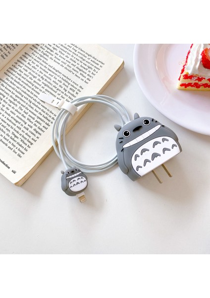 Iphone Şarj Cihazı Için Sevimli Şarj Kablosu Koruyucu Kapak Şarj Veri Hattı Kablo Koruması Sevimli USB Kablo Biterleri Koruyucu (Yurt Dışından)