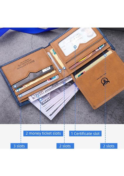 Hediye Kutusu Paketi ile Üst Katmanlı Inek Derisi Büyük Cüzdan Para Kartı Depolama Çantası (Yurt Dışından) modelleri