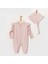 Andywawa-Kız Bebek Tulum Takım-Pembe - Andywawa - Pembe - 1-3 Ay 1